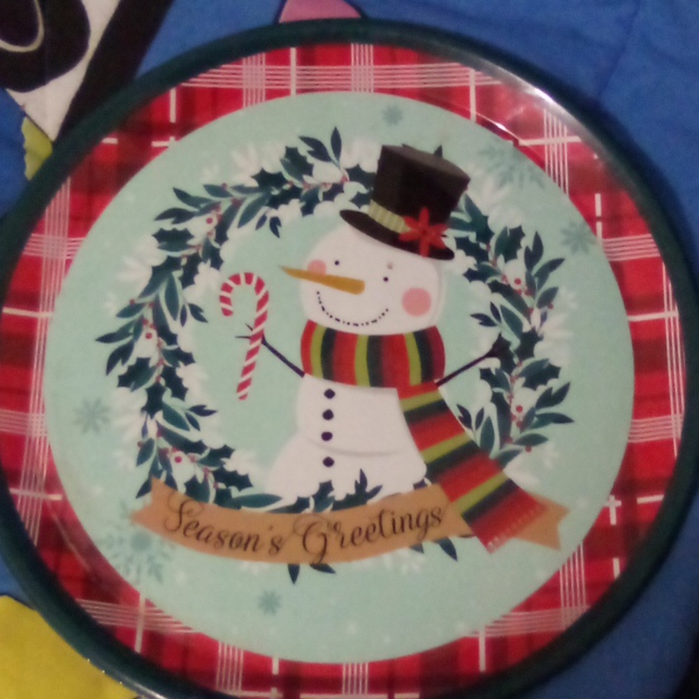 Christmas plate